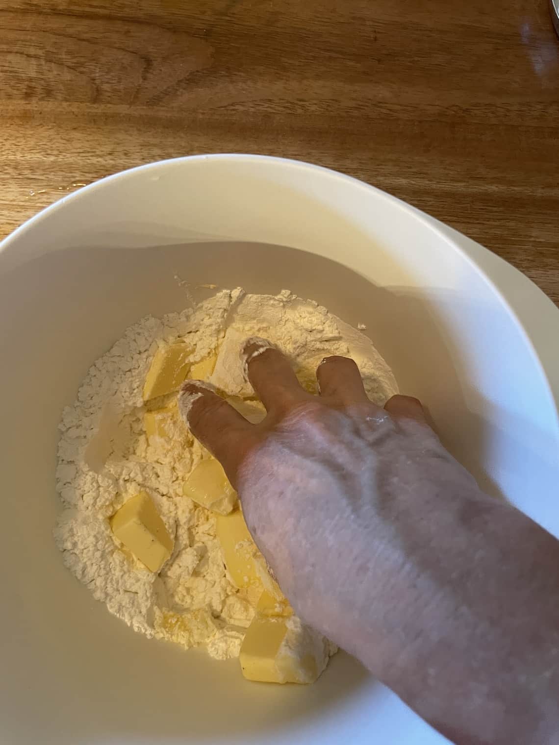 mélange de la pâte